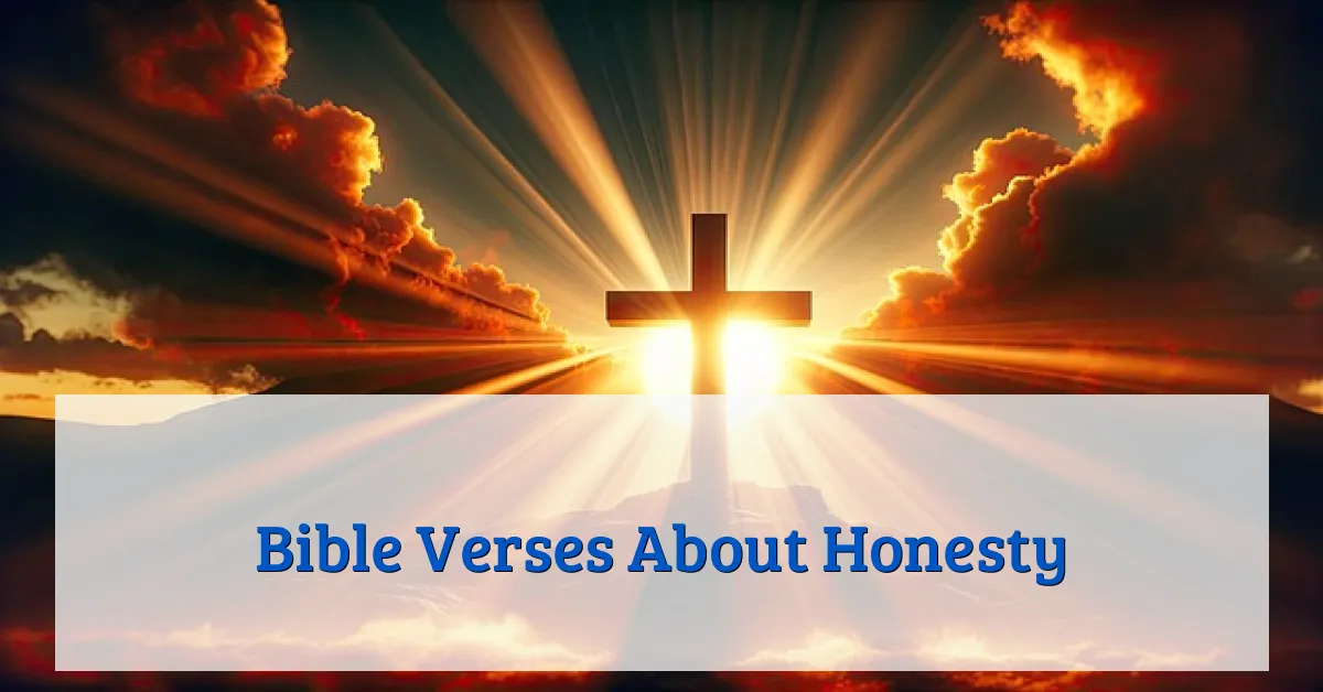 Bible Verses About Honesty