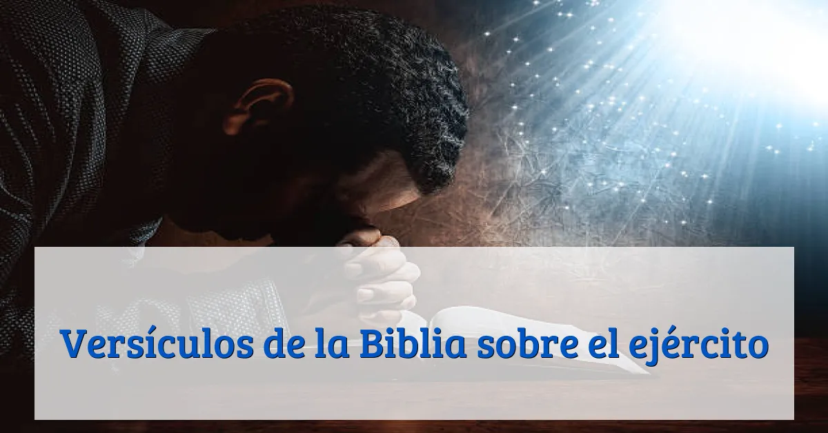 Versículos de la Biblia sobre el ejército