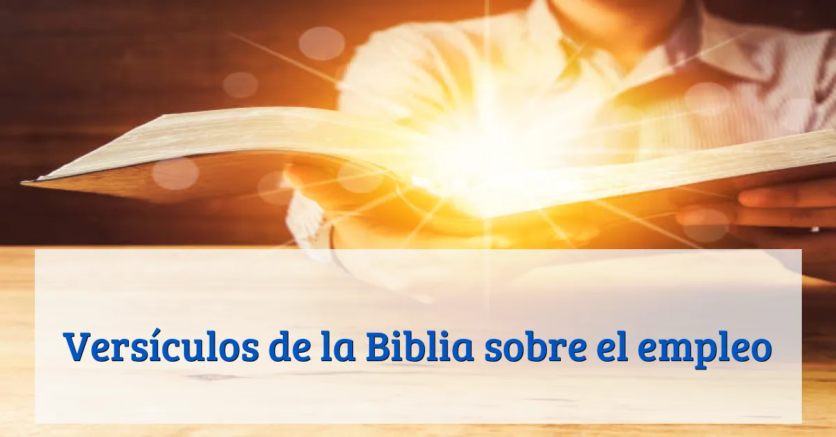 Versículos de la Biblia sobre el empleo