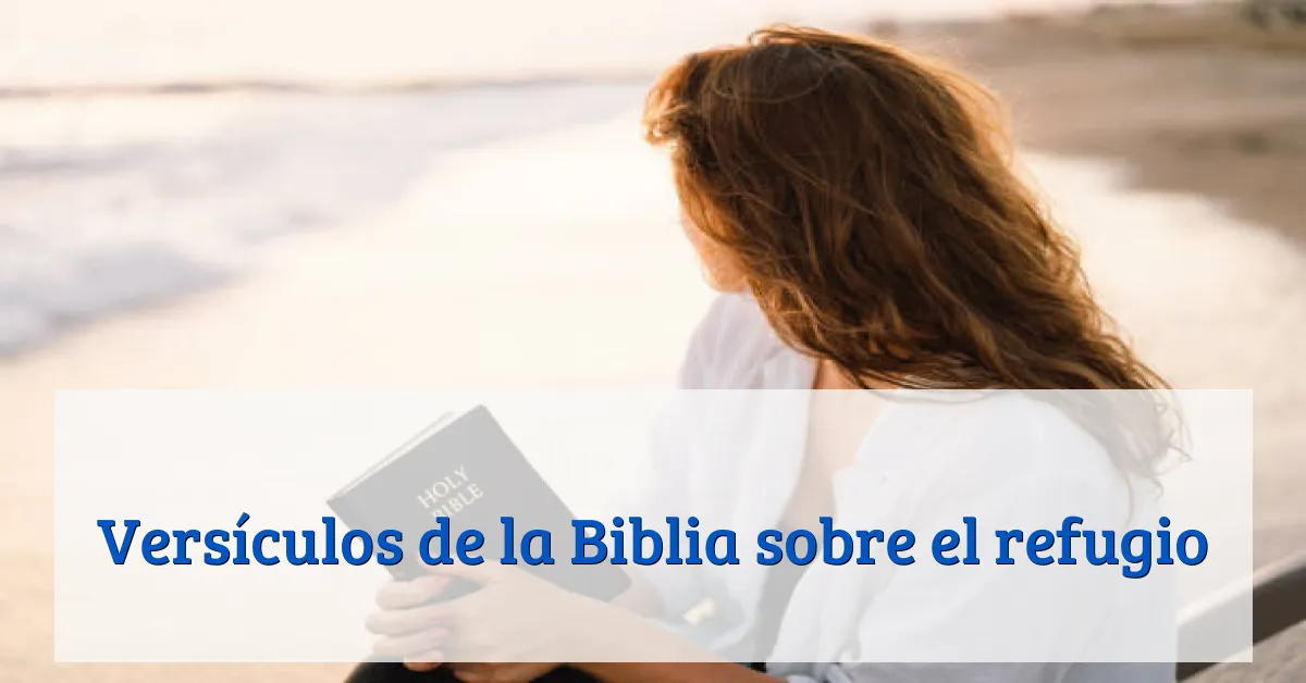 Versículos de la Biblia sobre el refugio
