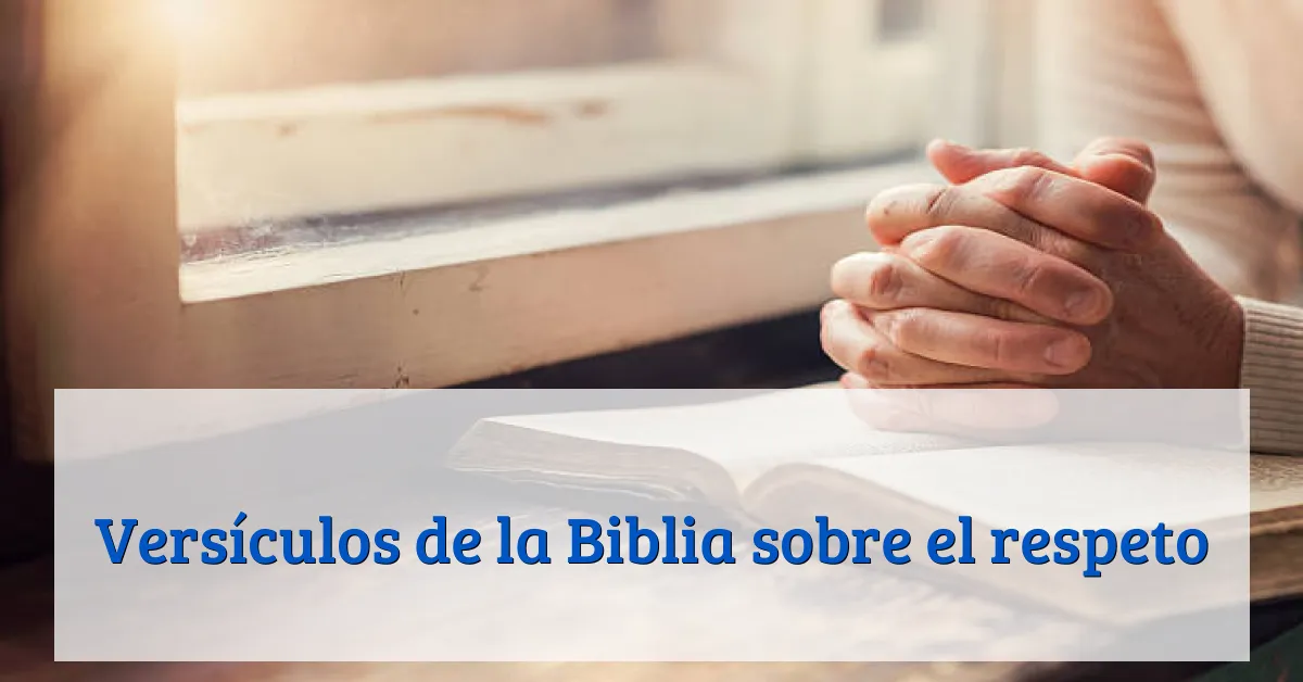 Versículos de la Biblia sobre el respeto