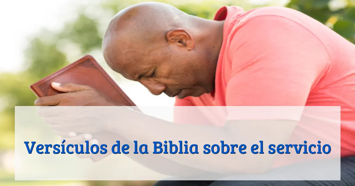 Versículos de la Biblia sobre el servicio