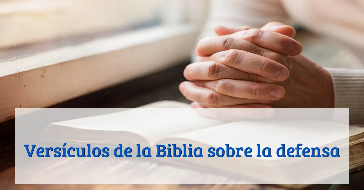 Versículos de la Biblia sobre la defensa
