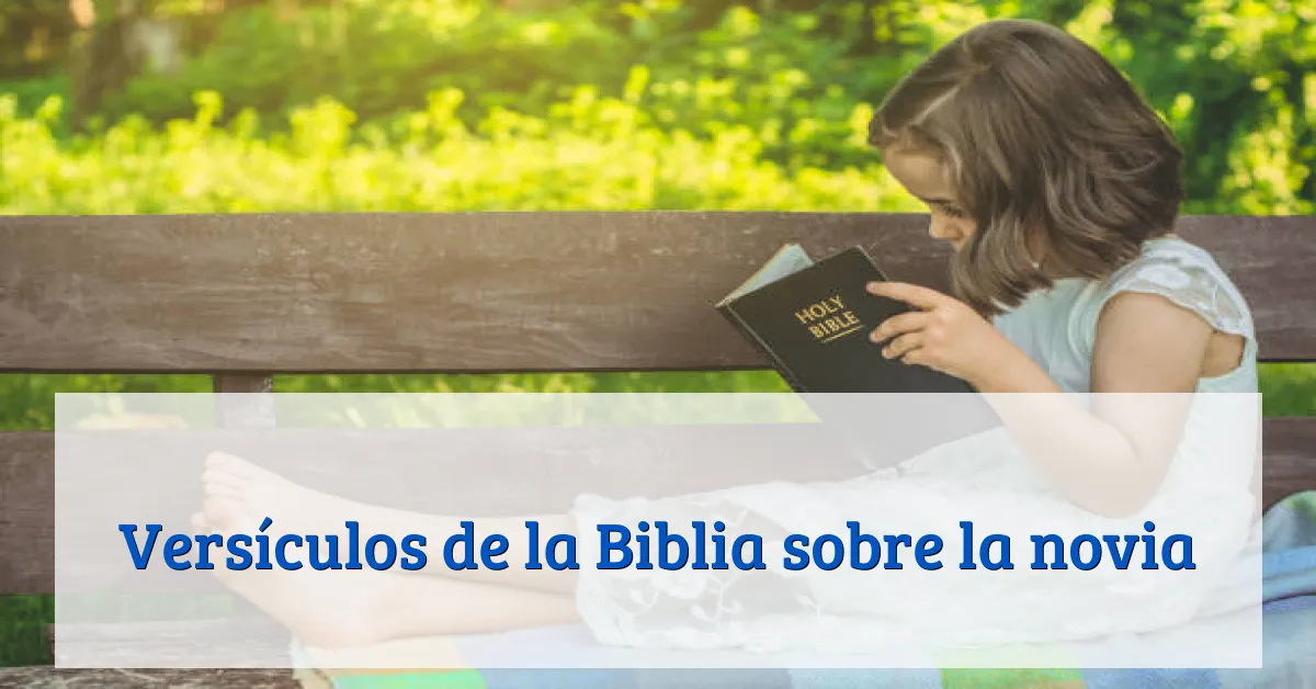 Versículos de la Biblia sobre la novia