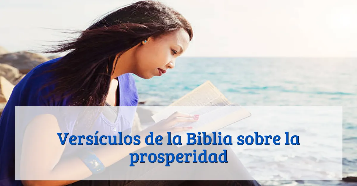 Versículos de la Biblia sobre la prosperidad