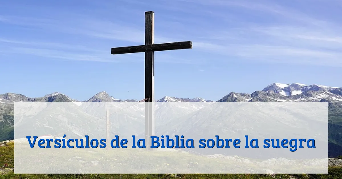 Versículos de la Biblia sobre la suegra
