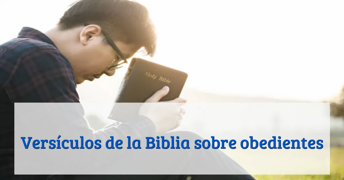 Versículos de la Biblia sobre obedientes