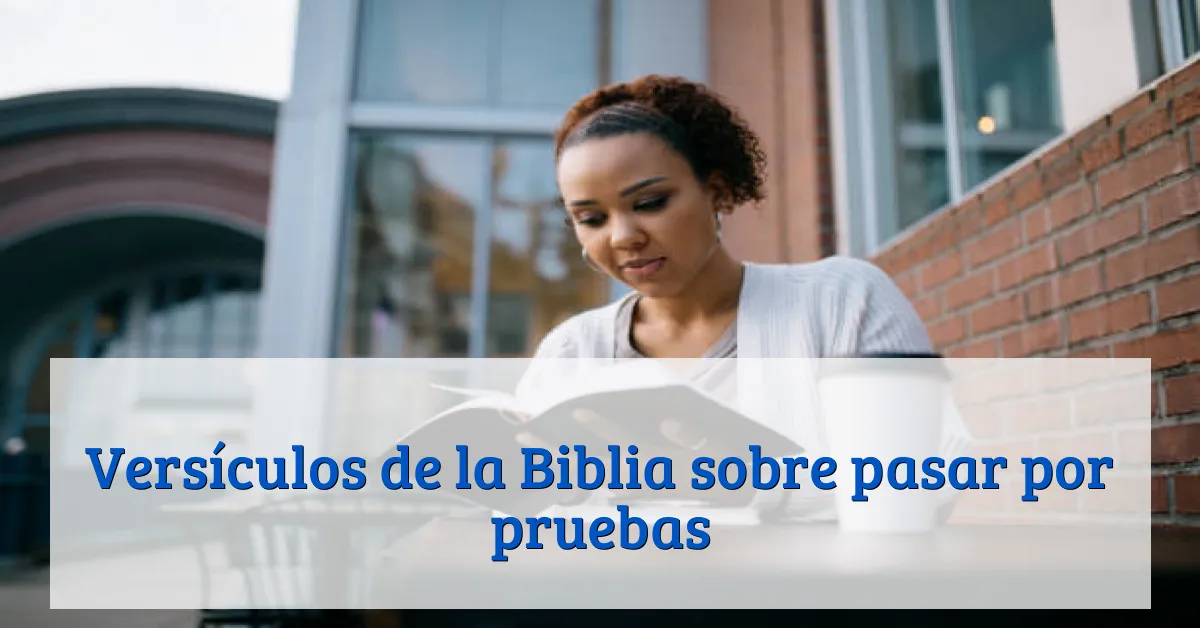 Versículos de la Biblia sobre pasar por pruebas