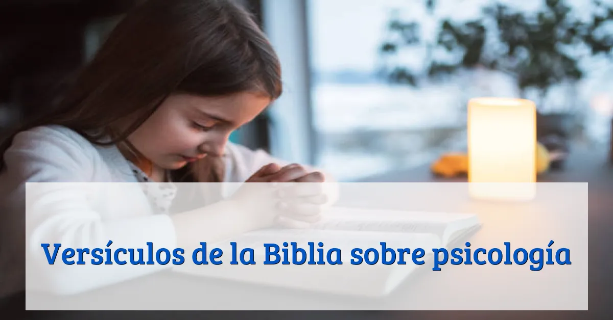 Versículos de la Biblia sobre psicología